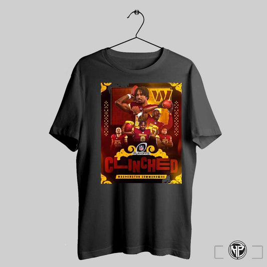 Washington Commanders Nfl Playoffs Clinched 2024 Poster Shirt Trending Sweatshirt