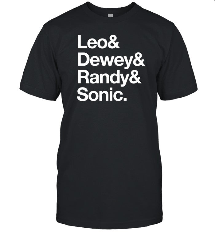 Ben Schwartz Leo Dewey Randy Sonic Shirt