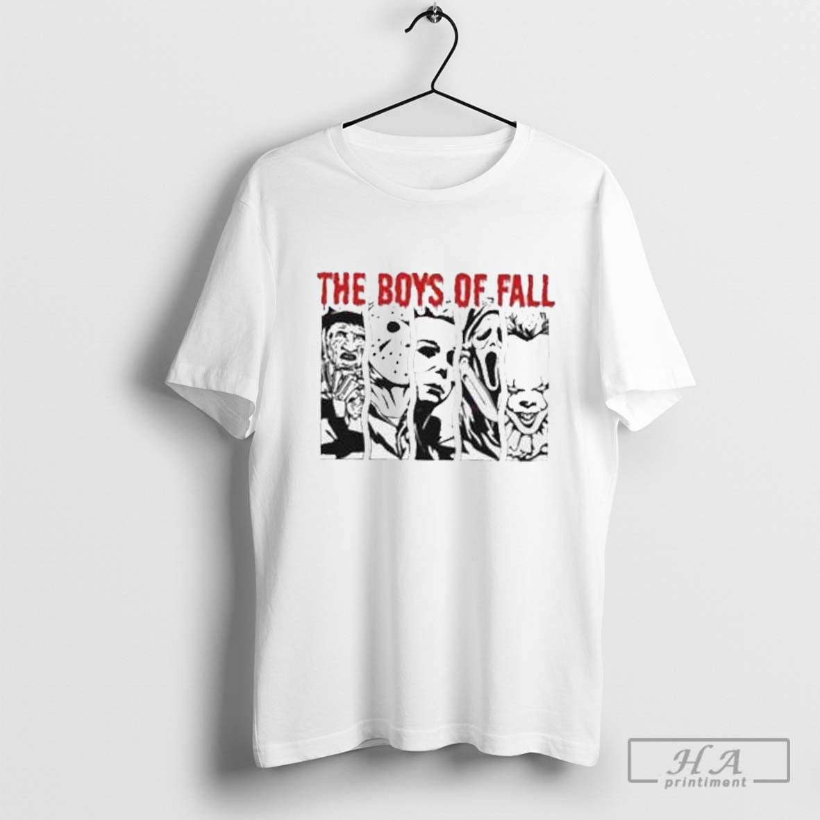 The Boys Of Fall Halloween Friday The 13th Character T-shirt