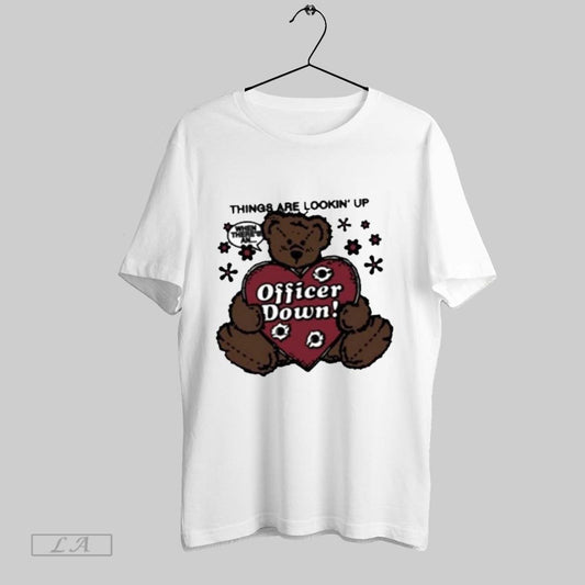 Things Are Lookin Up When Theres An Officer Down Shirt