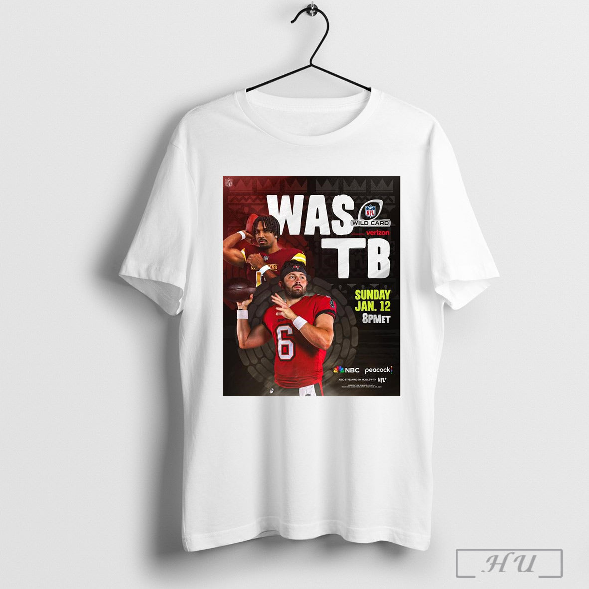 Washington Commanders Vs Tampa Bay Buccaneers Rematch Week 1 Nfl Wild Card Sunday Jan 12 2025 Poster T Shirt