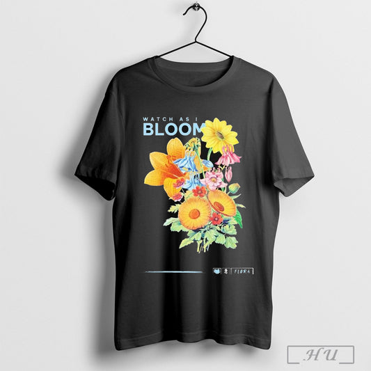 Watch As I Bloom Flora T Shirt