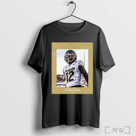Travis Hunter Is The Defensive Player Of The Year First Colorado Buffaloes Win Chuck Bednarik Award 2024 Poster T Shirt