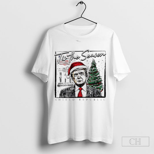 Tis The Season President 47th Of American Christmas Shirt