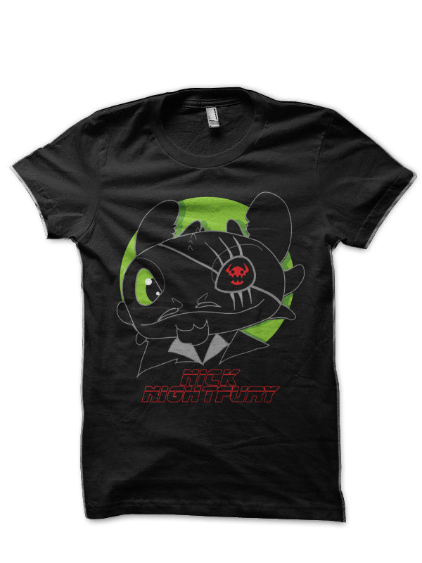 Nick Night Fury Black T-Shirt