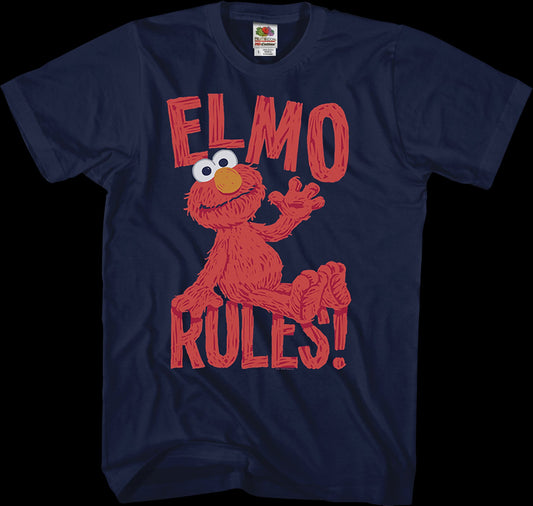 Elmo Rules Sesame Street T-Shirt