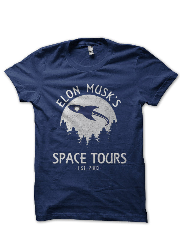 Elon Musk’s Space Tours Half Sleeve T-Shirt