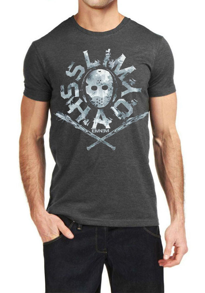 Eminem Slim Shady Charcoal Grey T-Shirt