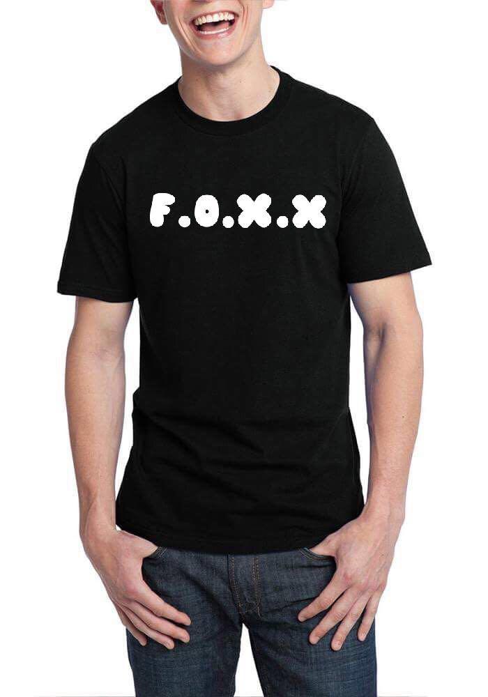 Foxx Black T-Shirt
