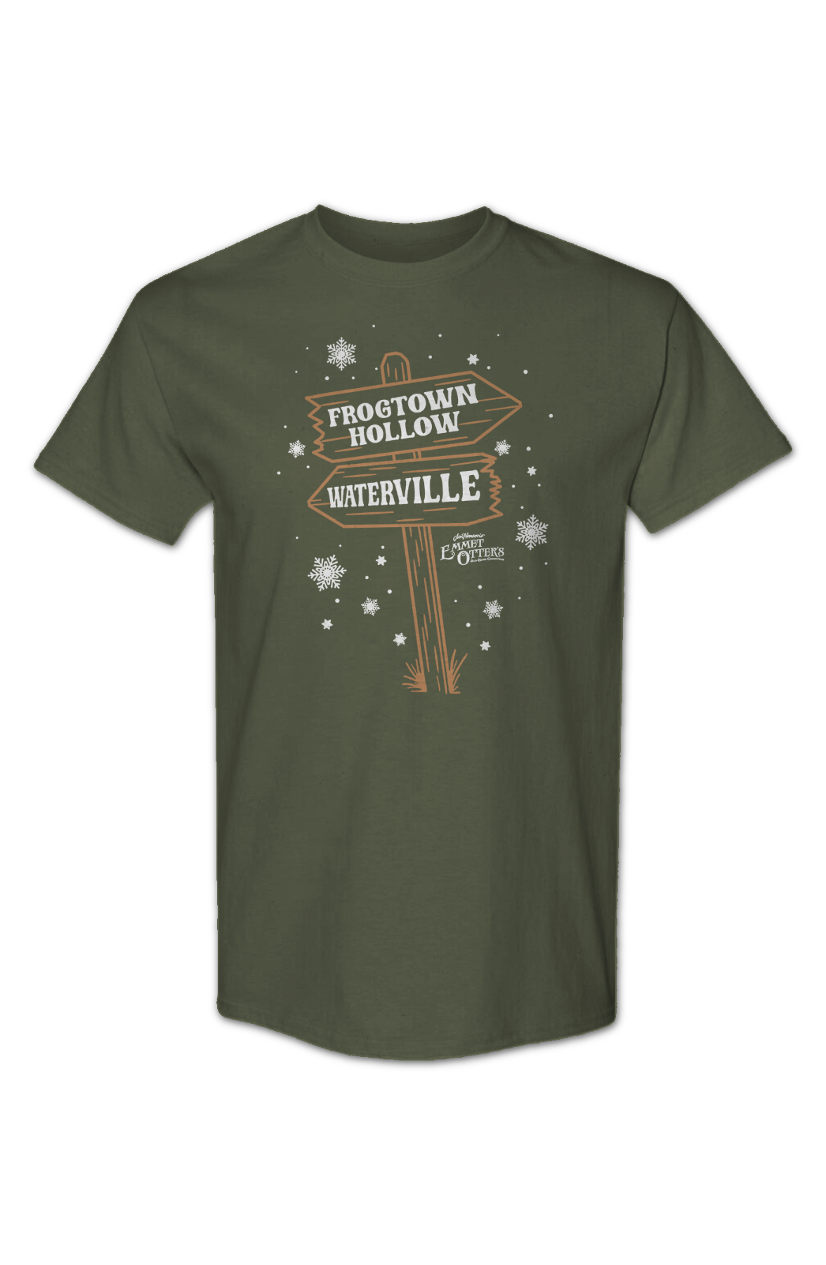 Frogtown Hollow & Waterville Signs Emmet Otter T-Shirt