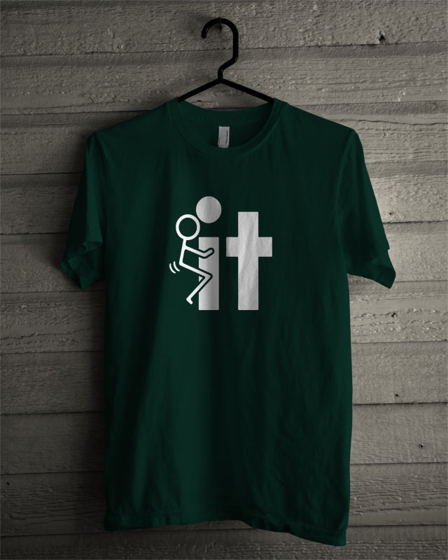 Fuck It Olive Green Tee (Black & Dark Blue Available)