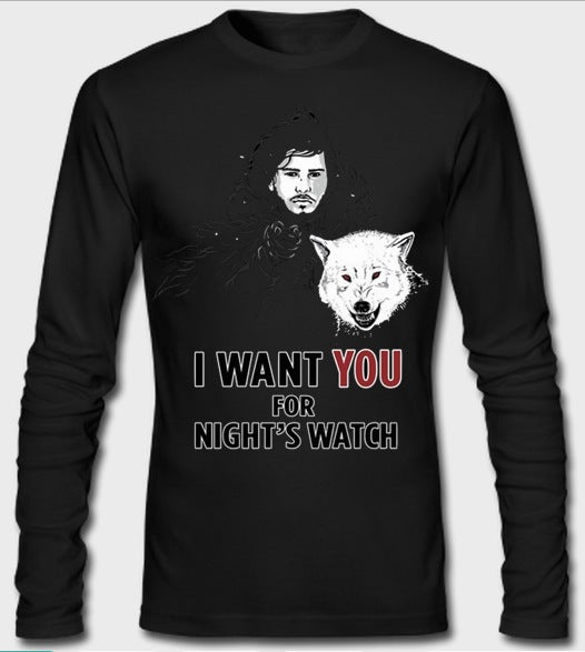 Jon Snow Full Sleeves T-Shirt
