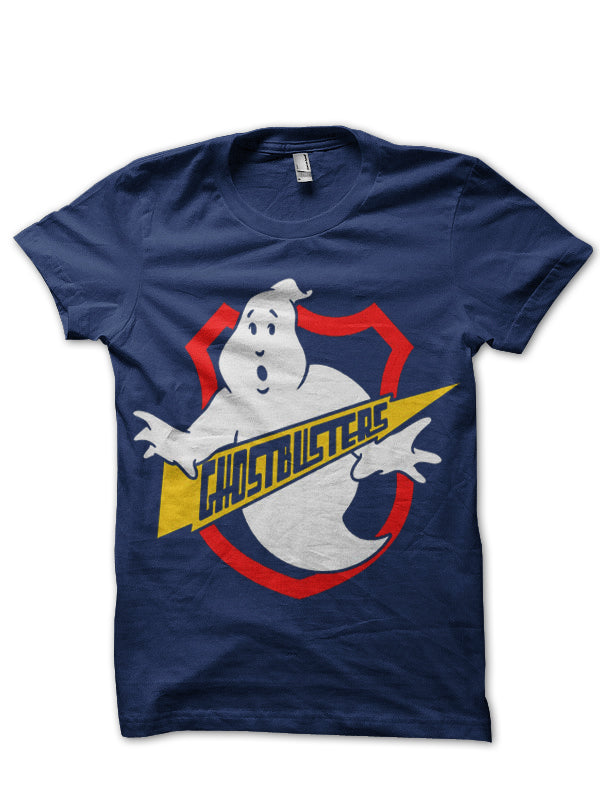 Ghost Buster Navy Blue Tee Style001
