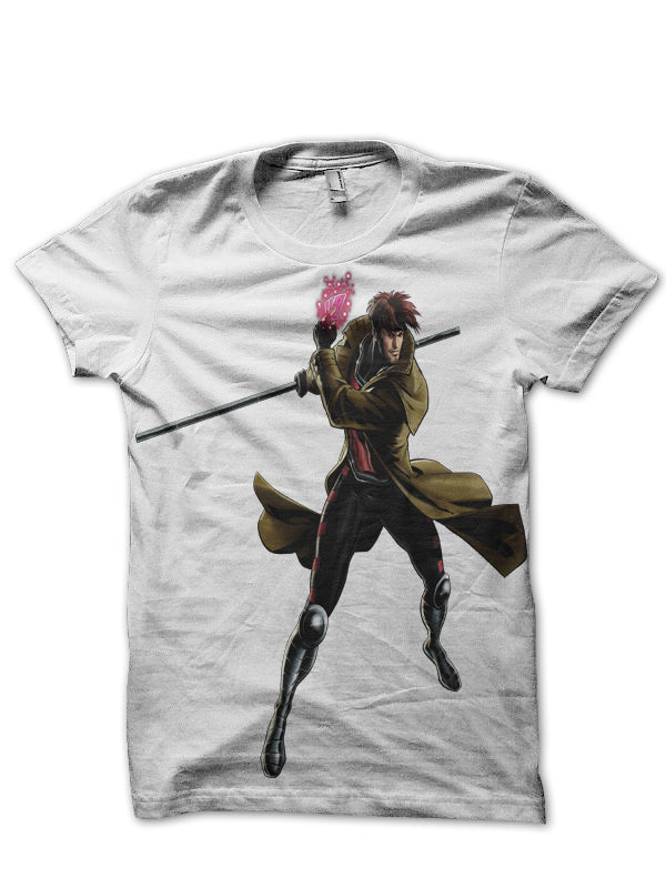 Gambit White Tee Style001