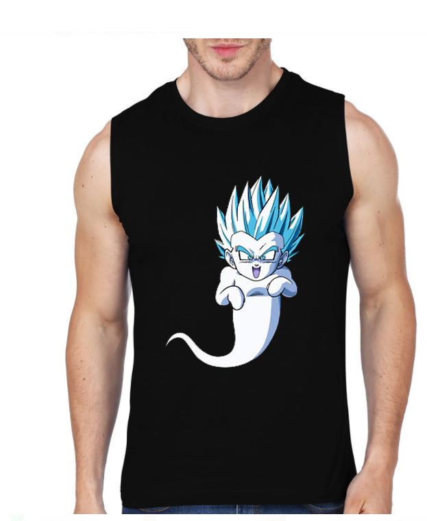 Ghost Gym Sleeveless T-Shirt Style003