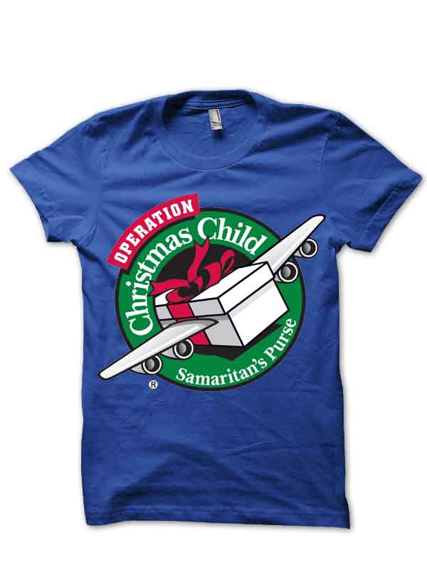 Christmas Child Blue Tee