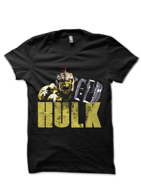 Hulk Black T-Shirt Style001