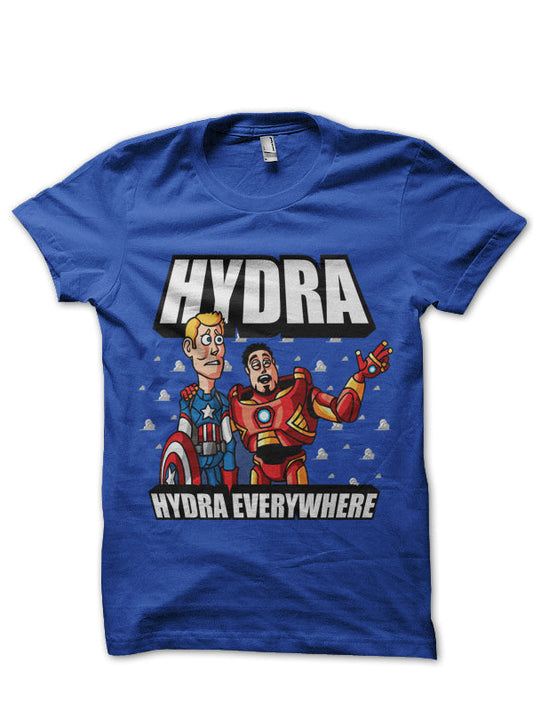 Hydra Everywhere Blue Tee
