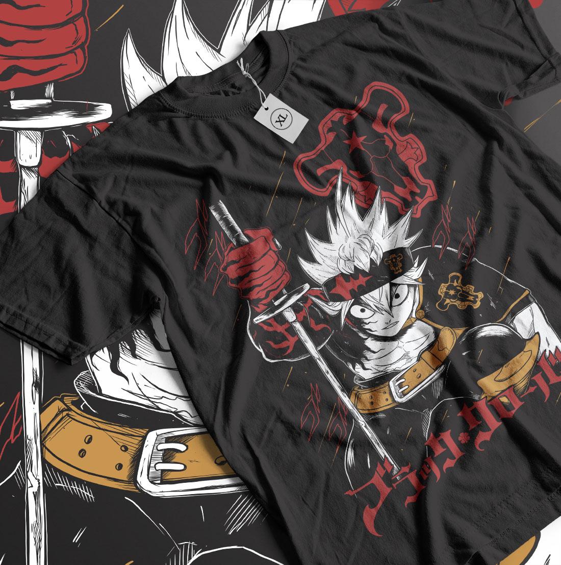 Black Bulls Anime Shirt | Anime Shirt | Japanese Anime | Anime Lover Shirt | Anime Manga Shirt | Anime Unisex Shirt | Graphic Anime Shirt