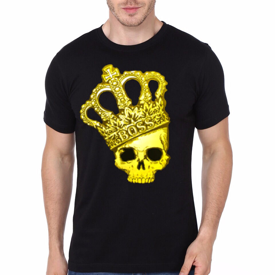 Crown Counter Strike Black T-Shirt