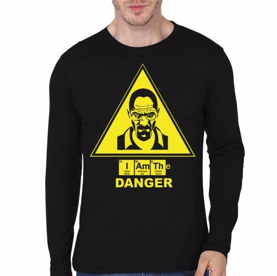 Breaking Bad Danger Black Full Sleeve T-Shirt