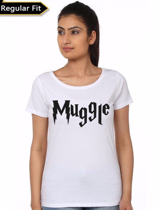Muggle White Girl’s T-Shirt