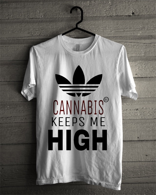 Cannabis White Tee