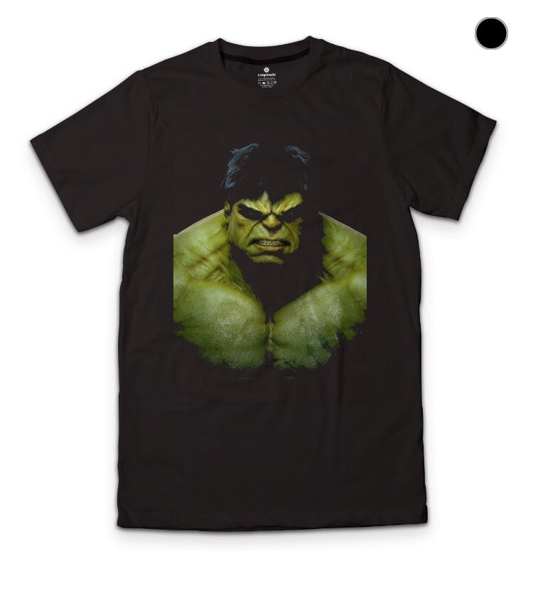 Hulk Black T-Shirt Style004