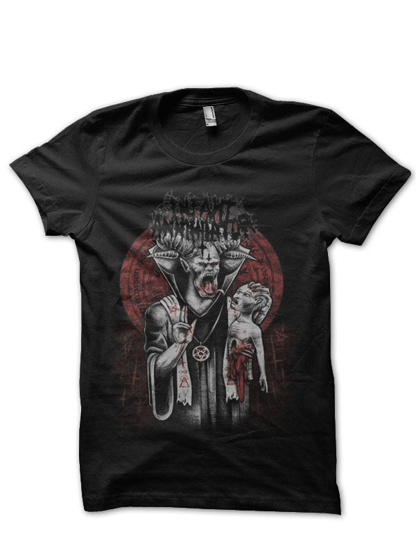 Infant Annihilator Half Black Sleeve T-Shirt Style001