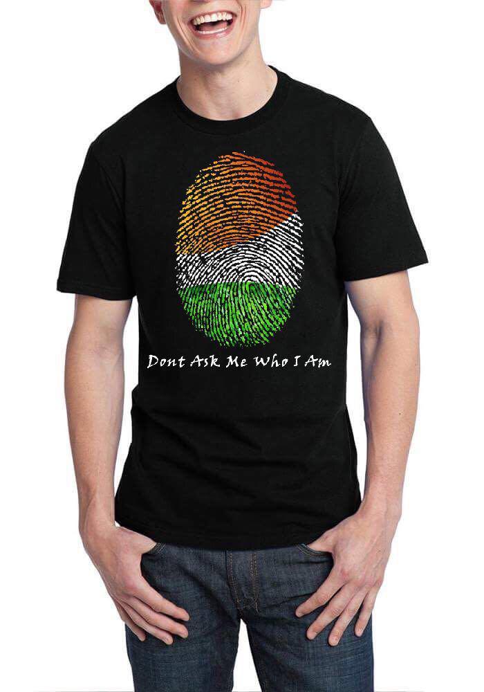 Don’t Ask Me Who I Am Black T-Shirt