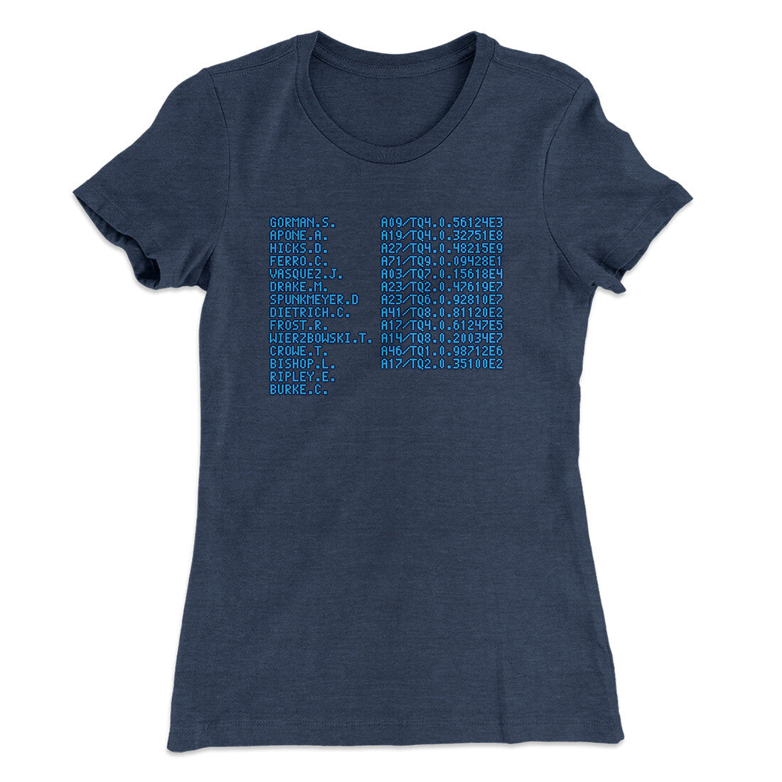Uss Sulaco Crew List Women's T-Shirt