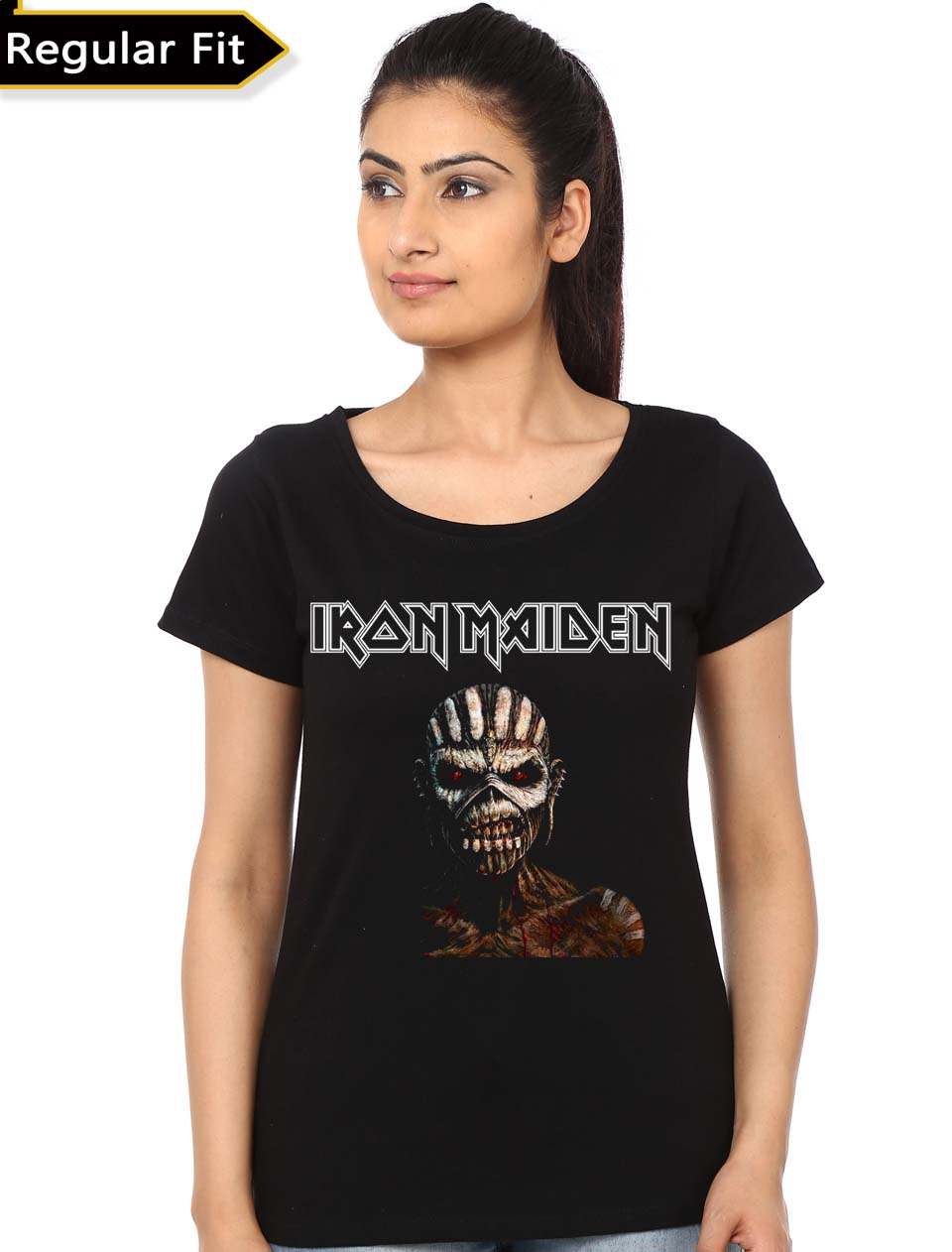 Iron Maiden Women’s Black T-Shirt