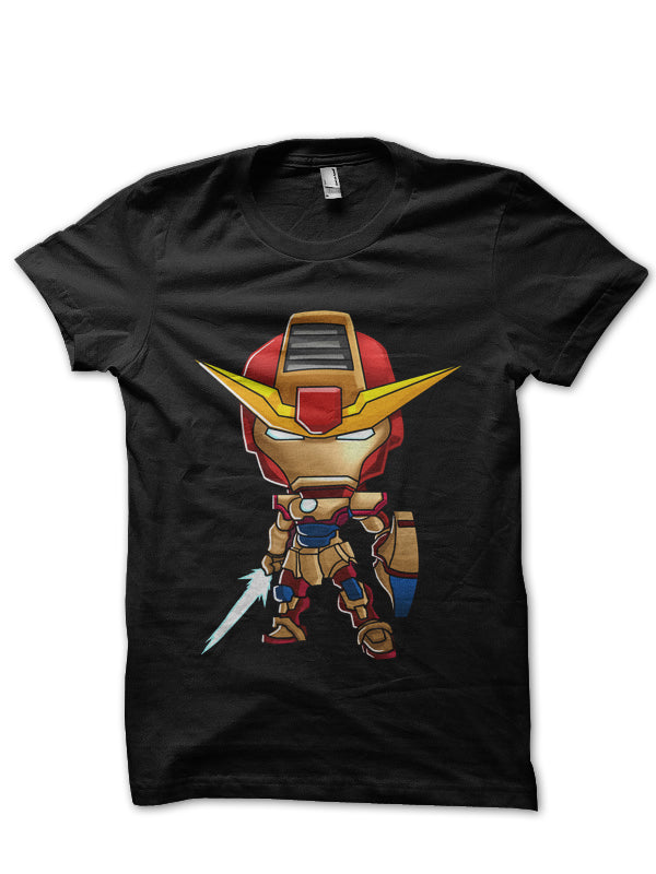 Iron Man Black Tee Style004