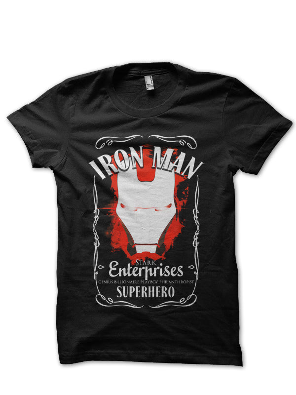 Ironman Black Tee Style001