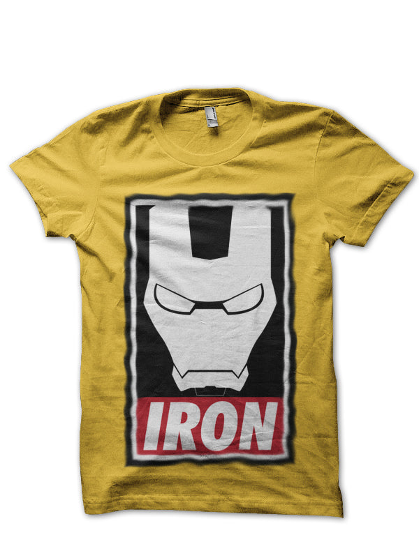 Iron Man Yellow Tee
