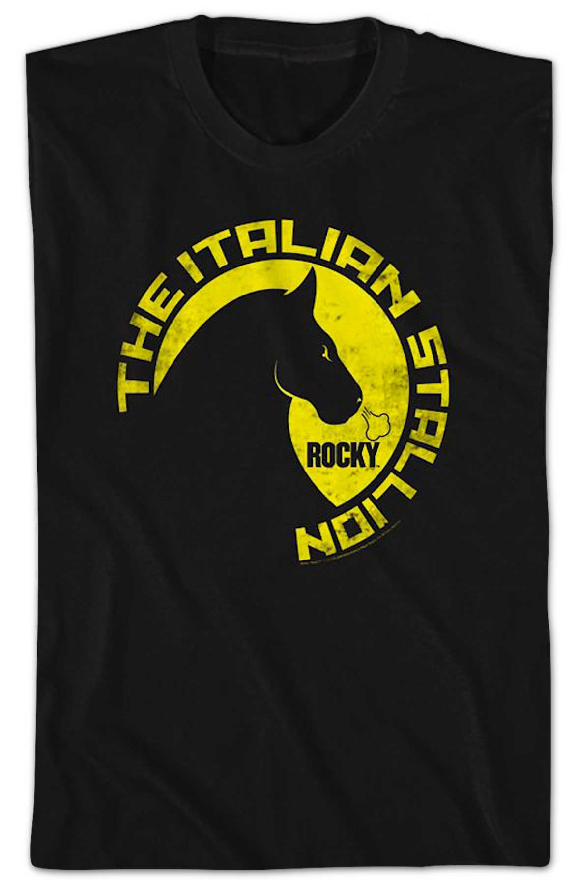 Italian Stallion Circle Logo Rocky T-Shirt