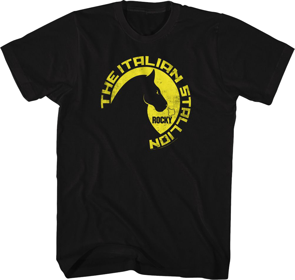 Italian Stallion Circle Logo Rocky T-Shirt