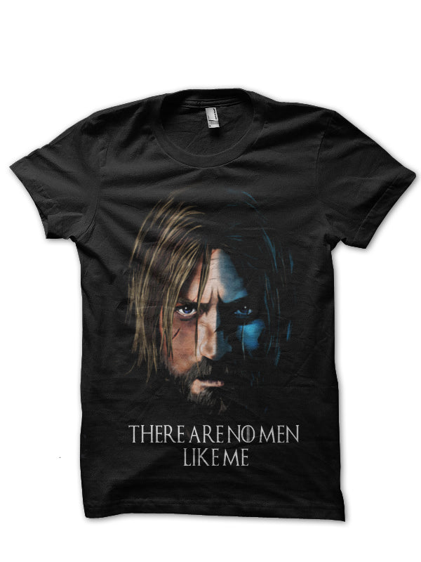 Jaime Lannister Black T-Shirt Style002