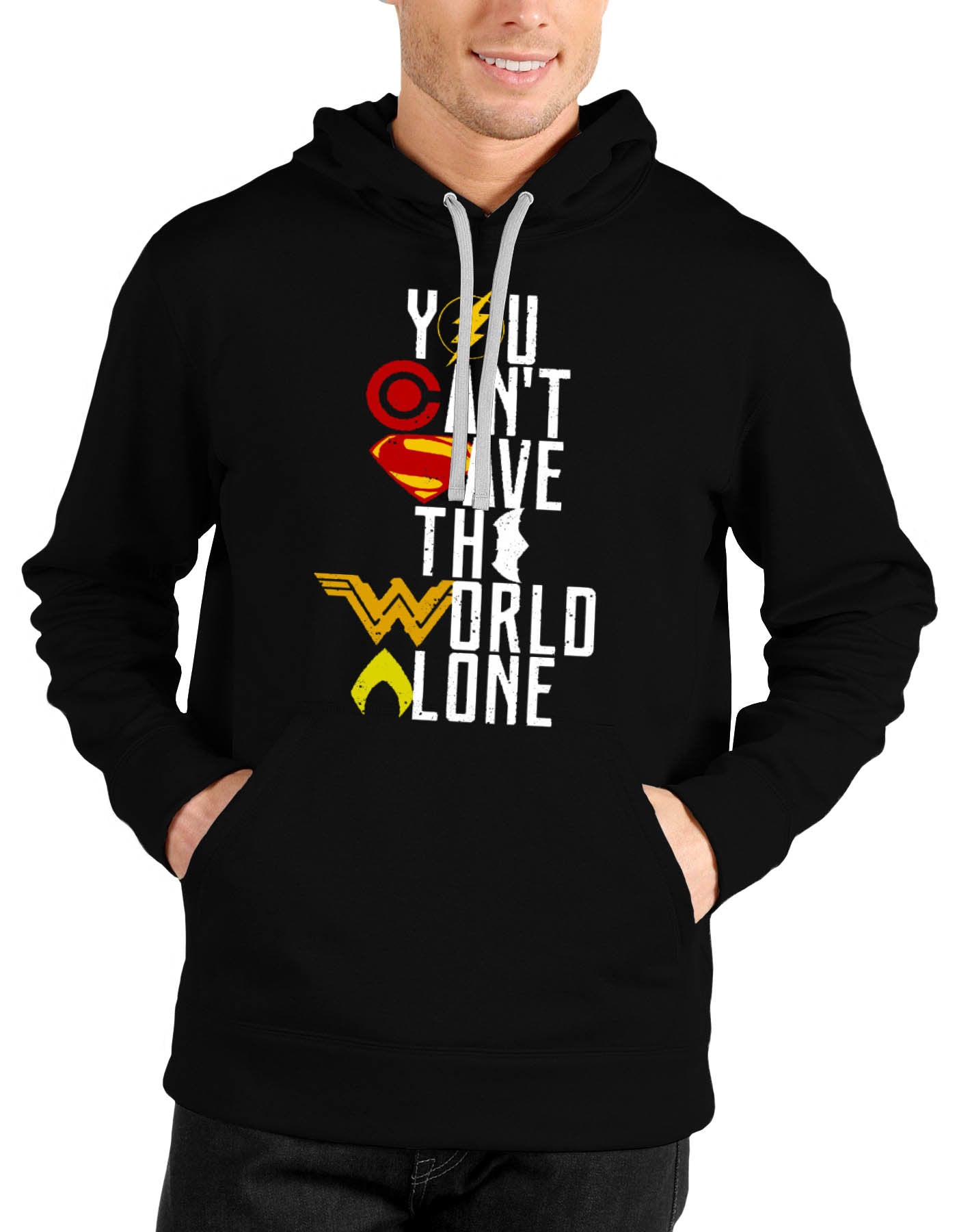 Justice League Back Hoodie