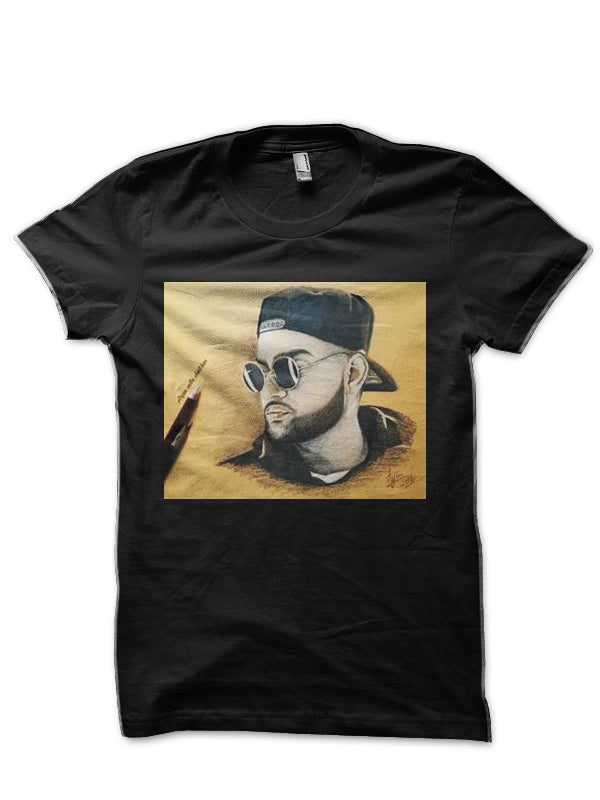 Karan Aujla Black T-Shirt Style001