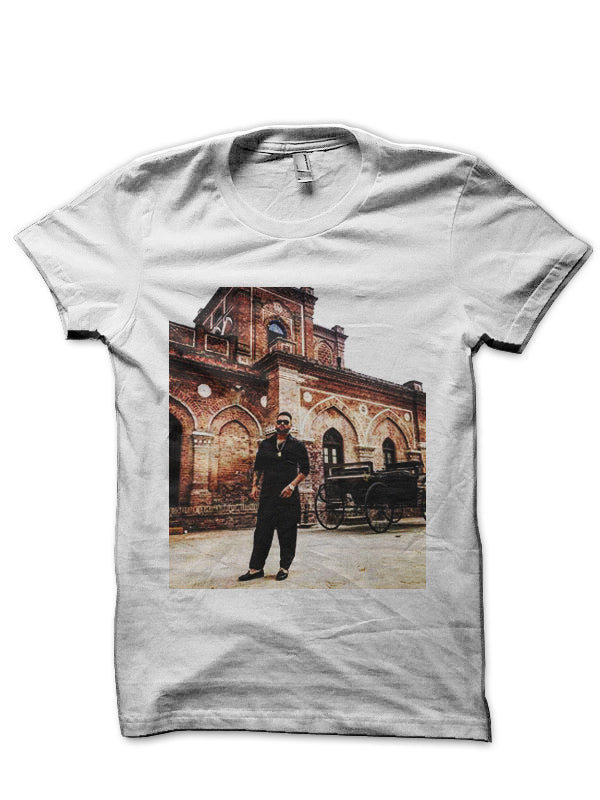 Karan Aujla White T-Shirt Style002