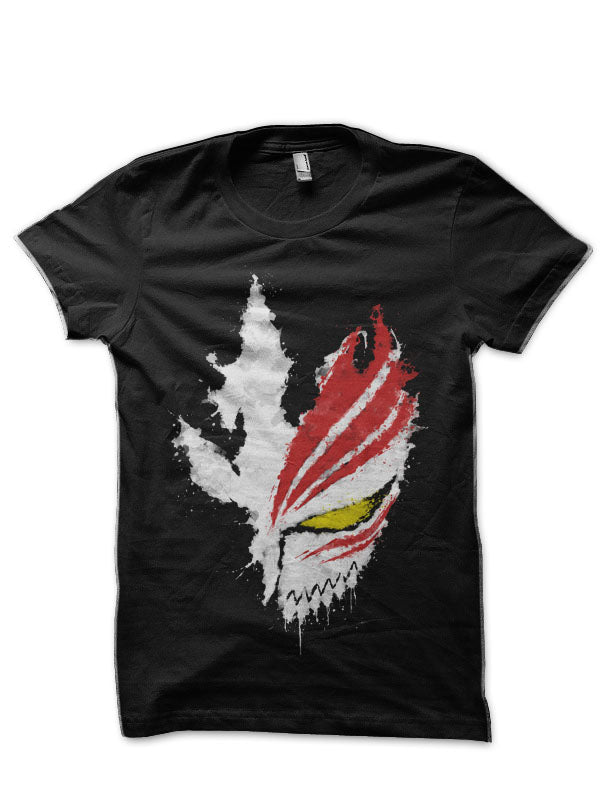 Bleach Hollow Mask Black T-Shirt