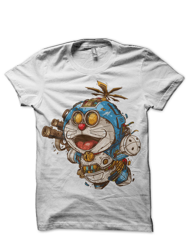 DoraMech White T-Shirt