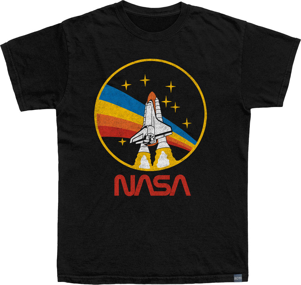 Made In USA STS 28 Patch NASA T-Shirt