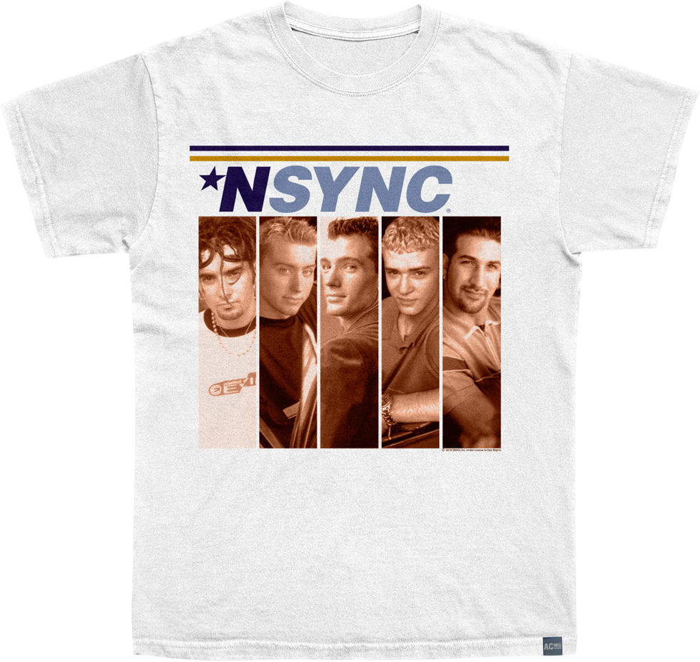 Made In USA Vintage Gridlock NSYNC T-Shirt