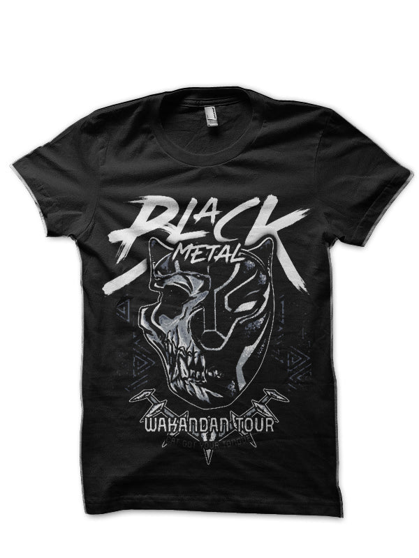 Black Metal – Black Panther Black T-Shirt