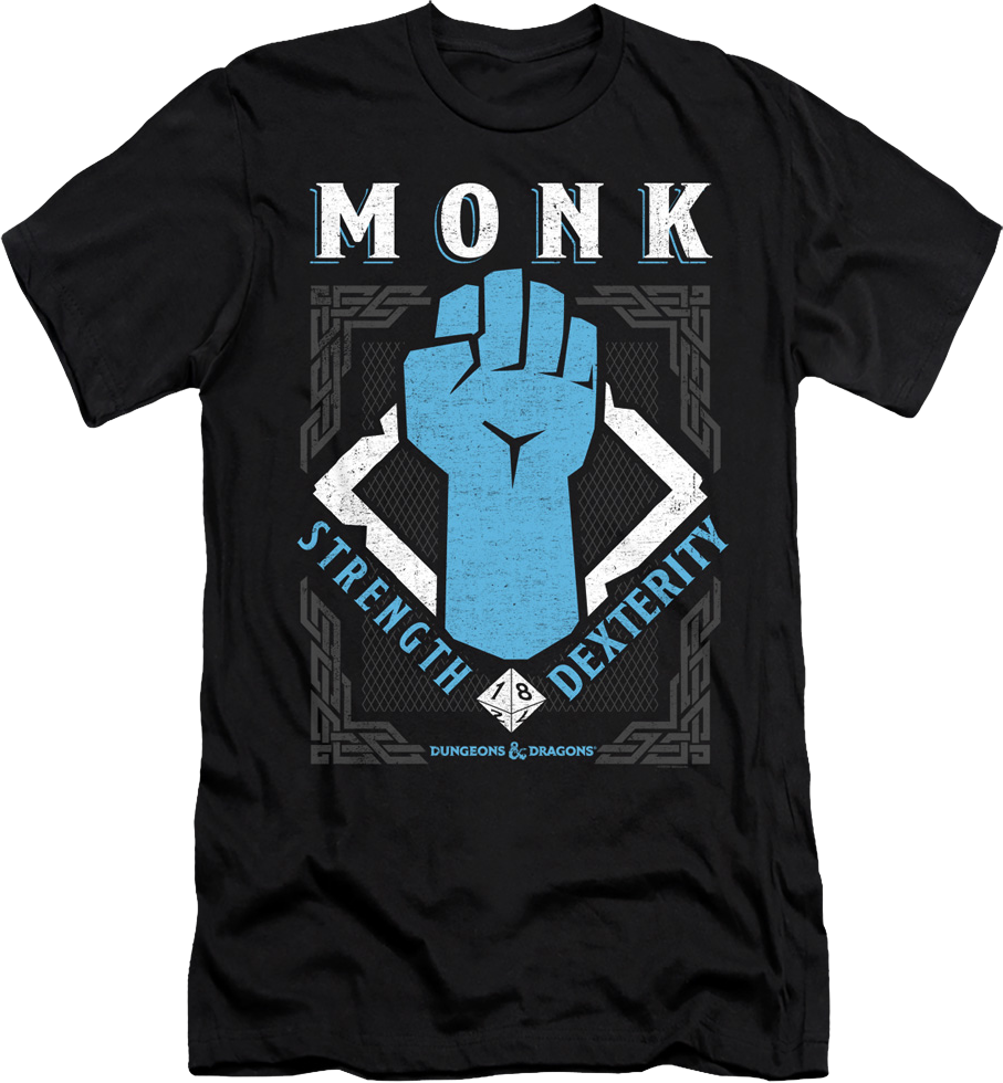 Monk Logo Dungeons & Dragons T-Shirt