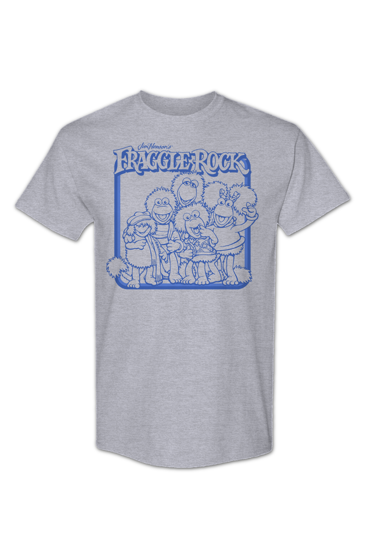 Monochrome Group Photo Fraggle Rock T-Shirt