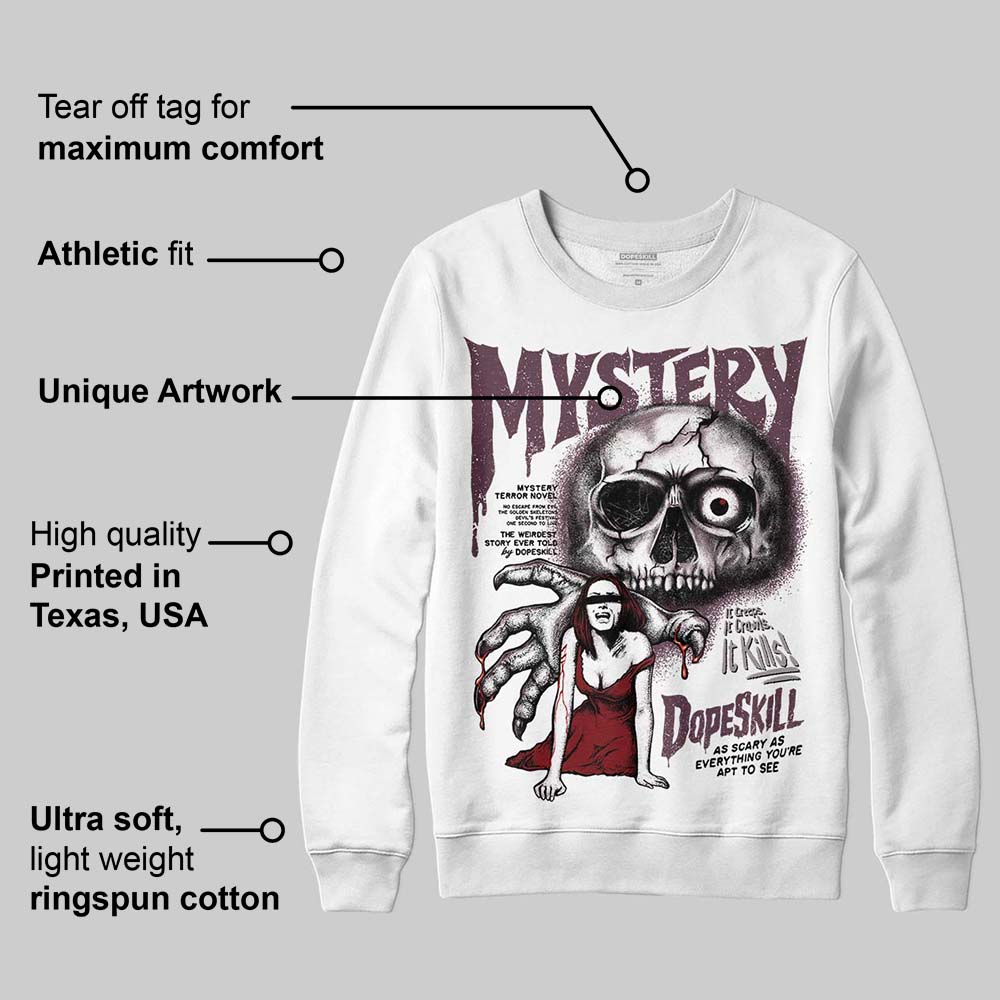 A Ma Maniere x "Violet Ore" 5s DopeSkill Sweatshirt Mystery Ghostly Grasp Graphic