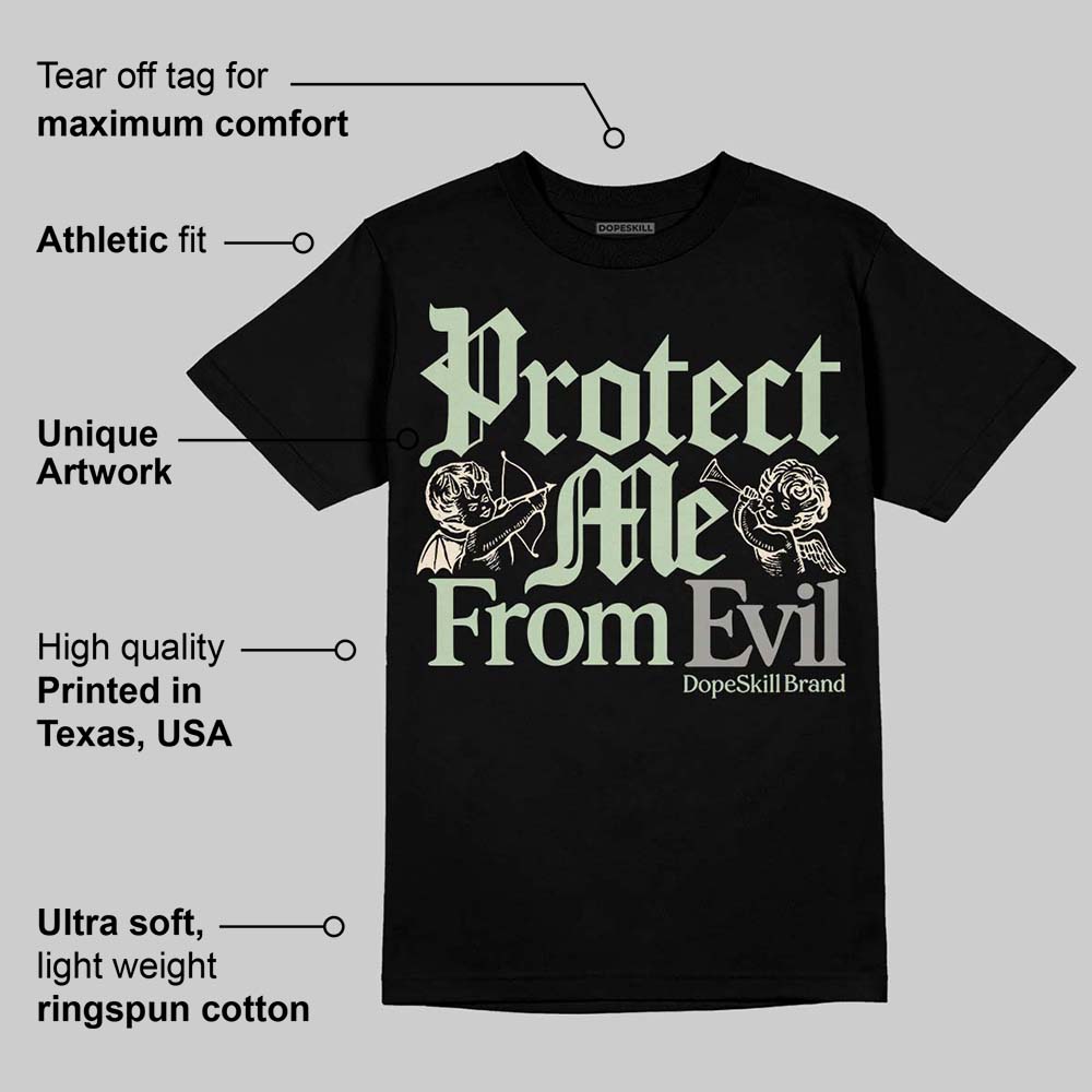 Seafoam 4s 2025 DopeSkill T-Shirt Protect Me From Evil Graphic